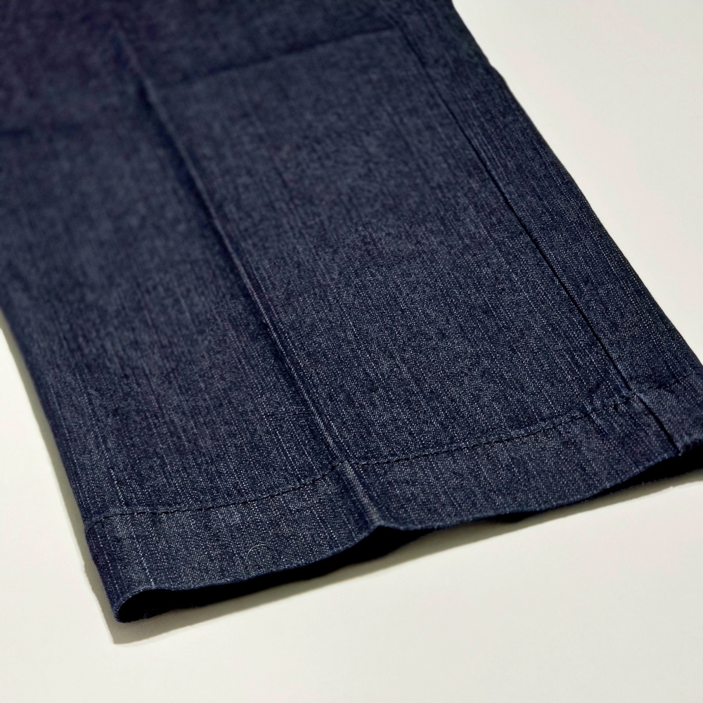 NWT Christopher & Banks Womens 12 Dark Blue Denim Pants Signature Comfort - Picture 12 of 12